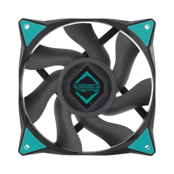Вентилятор Iceberg Thermal IceGALE Xtra 120mm BLACK, 120мм, 3000rpm, 44 дБ, 4-pin, 1шт