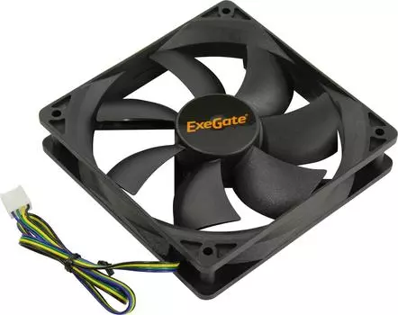 Вентилятор ExeGate EX12025H4P-PWM, 120 мм, 1500rpm, 24 дБ, 4-pin PWM, 1шт (EX283392RUS)
