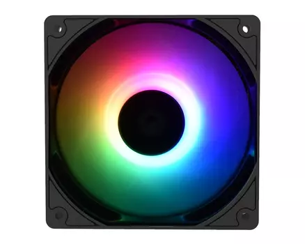 Вентилятор ID-COOLING DF-12025-ARGB XT, 120мм, 2000rpm, 31.5 дБ, 4-pin PWM, 1шт, разноцветный (IDC_DF-12025-ARGB_XT)