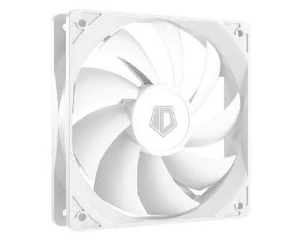 Вентилятор ID-COOLING FL-12025 WHITE, 120 мм, 1250rpm, 21 дБ, 3-pin, 1шт (FL-12025 WHITE)