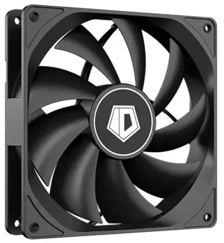 Вентилятор ID-COOLING FL Series FL-12025K, 120 мм, 1250rpm, 21 дБ, 3-pin, 1шт, черный (FL-12025K)