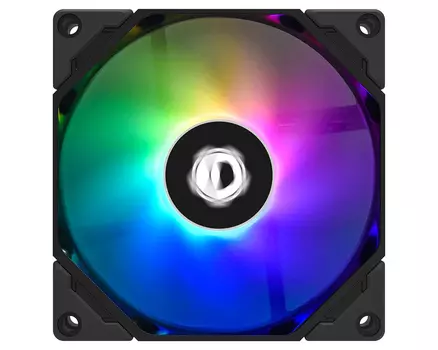 Вентилятор ID-COOLING TF-9215-ARGB, 92 мм, 2500rpm, 33.4 дБ, 4-pin PWM, 1шт, черный, ARGB подсветка (IDC_TF-9215-ARGB)