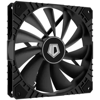 Вентилятор ID-COOLING WF WF-14025-XT, 140 мм, 1600rpm, 32.6 дБ, 4-pin PWM, 1шт, черный (WF-14025-XT BLACK)
