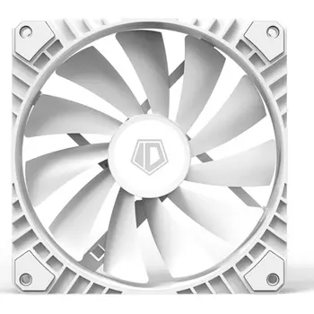 Вентилятор ID-COOLING WF-14025-XT WHITE V2, 140 мм, 1600rpm, 32.6 дБ, 4-pin, 1шт, белый (WF-14025-XT WHITE V2)