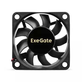 Вентилятор ExeGate ExtraPower EP06015B2P, 60 мм, 5000rpm, 34 дБ, 2-pin, 1шт, черный (EX295226RUS)