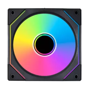 Вентилятор Lian Li UNI Fan SL INF 140, 140 мм, 1600rpm, 28.6 дБ, 4-pin, 1шт, черный, ARGB подсветка (G99.14SLIN1B.00)