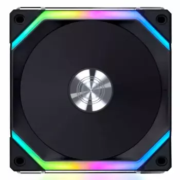Вентилятор Lian Li UNI Fan SL V2, 120 мм, 2000rpm, 29.2 дБ, 4-pin, 1шт, черный, ARGB подсветка (G99.12SLV21B.00/G99.12SLV21B.R0)