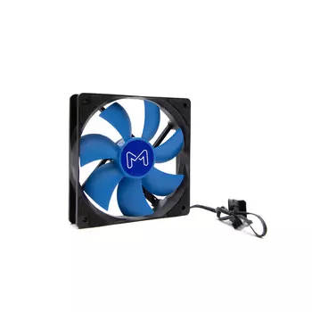 Вентилятор Mastero MF-120, 120 мм, 1500rpm, 22 дБ, 3-pin+4-pin Molex, 1шт, черный (MF120BFV1)