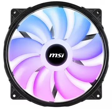 Вентилятор MSI MAG MAX F20A-1, 1000rpm, 25 дБ, 4-pin PWM + 3-pin 5V ARGB, 1шт, ARGB (OE3-7G05F01-W57)
