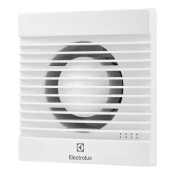 Вентилятор накладной осевой, 12 см, 2.5 м/мин, 20 Вт, 35 дБА, обратный клапан, Electrolux Basic EAFB-120 (НС-1126785)