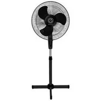 Вентилятор напольный осевой, 35Вт, скоростей: 3, лопасти 40см, поворот, наклон, черный, ENERGY EN-1659