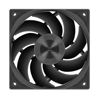 Вентилятор PCCooler F5R120 BK, 120 мм, 2200rpm, 32 дБ, 4-pin PWM, 1шт, черный (F5R120 BK)