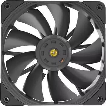 Вентилятор PCCooler P120 Pro, 120x124мм мм, 1850rpm, 33.8 дБ, 4-pin PWM, 1шт, черный (F3-T120BKNT1-GL)