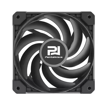 Вентилятор PentaWave PF-S12B PWM, 120 мм, 2000rpm, 29.2 дБ, 4-pin PWM, 1шт, черный (PF_S12B_PWM)