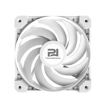 Вентилятор PentaWave PF-S12W PWM, 120 мм, 2000rpm, 29.2 дБ, 4-pin PWM, 1шт, белый (PF_S12W_PWM)