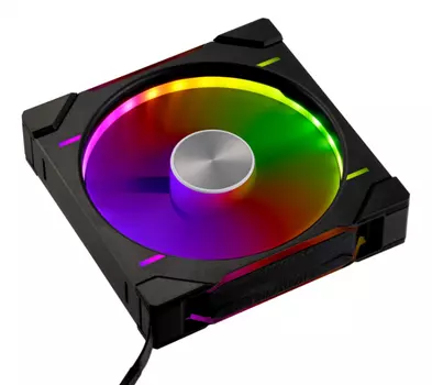 Вентилятор PHANTEKS D30 DRGB, 140 мм, 1800rpm, 29.5 дБ, 4-pin PWM, 1шт, черный, DRGB подсветка (PH-F140D30_DRGB_PWM_BK01_RU)