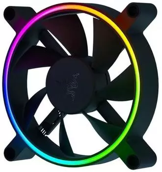 Вентилятор Razer Kunai Chroma, 140 мм, 1600rpm, 30 дБ, 4-pin PWM, 1шт, ARGB (RC21-01800200-R3M1)
