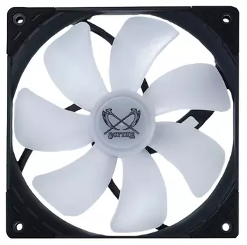 Вентилятор Scythe Kaze Flex 140 mm Square RGB PWM, 140мм, 1800rpm, 26.4 дБ, 4-pin PWM + 4-pin 12V RGB, 1шт, RGB (KF1425FD18SR-P)