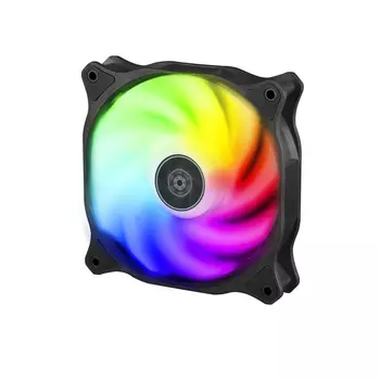 Вентилятор Silverstone Air Blazer 120R, 120 мм, 2200rpm, 35.6 дБ, 4 Pin PWM + 4-1 Pin ARGB (5V LED), 1шт, ARGB (SST-AB120R-ARGB)