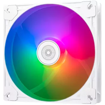 Вентилятор Silverstone VS140W-ARGB, 140 мм, 1600rpm, 30.8 дБ, 4-pin PWM, 1шт, ARGB (G52VS120WARGB20)
