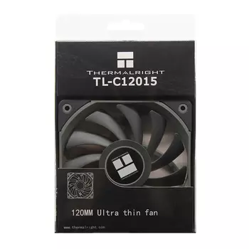 Вентилятор Thermalright TL-C12015, 120 мм, 1500rpm, 24.1 дБ, 4-pin PWM, 1шт, серый (TL-C12015)