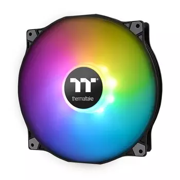 Вентилятор Thermaltake Pure 20 ARGB Sync Case Fan TT Premium Edition, 200мм, 1000rpm, 31.2 дБ, 4-pin PWM, 1шт, ARGB (CL-F081-PL20SW-A)