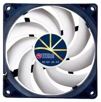 Вентилятор Titan TFD-9225H12ZP/KE(RB), 92мм, 2700rpm, 23.4 дБА, 4-pin PWM, 1шт