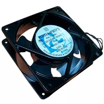 Вентилятор TWT, 120x120x38мм, глубина 38 мм, черный (TWT-CBW-FAN1-BB)