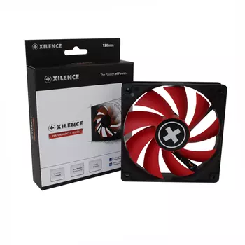 Вентилятор Xilence xpf120.r, 120 мм, 1300rpm, 22 дБ, 3-pin+4-pin Molex, 1шт (XF039)