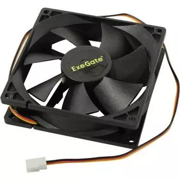 Вентилятор ExeGate EX09225B3P, 92 мм, 2100rpm, 27 дБ, 3-pin, 1шт (EX288926RUS)