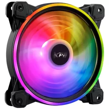 Вентилятор XPG HURRICANE 120 ARGB PWM, 120 мм, 2000rpm, 18.2 дБ, 4-pin PWM, 1шт, ARGB (HURRICANE120ARGBPWM-BKCWW)
