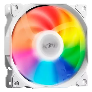Вентилятор XPG VENTO 120 ARGB, 120 мм, 1200rpm, 21 дБ, 3-pin, 1шт, белый, ARGB подсветка (VENTO120ARGB-WHCWW)