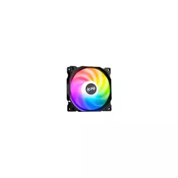 Вентилятор XPG VENTO 120 ARGB PWM, 120 мм, 1600rpm, 32 дБ, 4-pin PWM, 1шт, черный, ARGB подсветка (VENTO120ARGBPWM-BKCWW)
