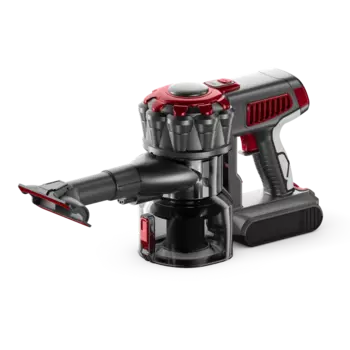 Вертикальный пылесос ELARI RedStorm Lite EVC-021 120Вт, питание от аккумулятора, красный (EVC-021)
