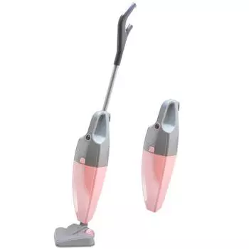 Вертикальный пылесос GINZZU VS121 rose 1200Вт, розовы/серый (VS121 rose)