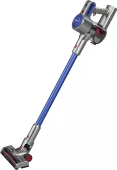 Вертикальный пылесос SHIVAKI SVC-1881B, питание от аккумулятора, синий (SVC-1881B)