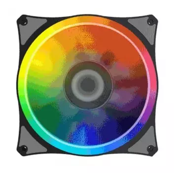 Вентилятор GameMax GMX-RF12-X, 120мм, 1100rpm, 25.6 дБ, 3-pin, 1шт, разноцветный