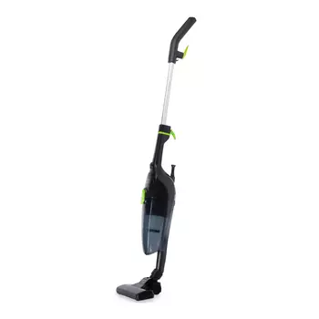 Вертикальный пылесос VITEK VT-8132, 1 кВт, от сети, черный/зеленый (VT-8132)