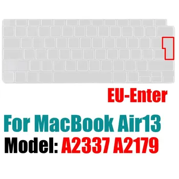 Чехол на испанскую клавиатуру для MacBook Air 13,6 15,3 дюйма A2681 A2941 A2337 M3 M2 M1 Pro14 16 A2442 A2779 A2918 A2992 A2485 A2991