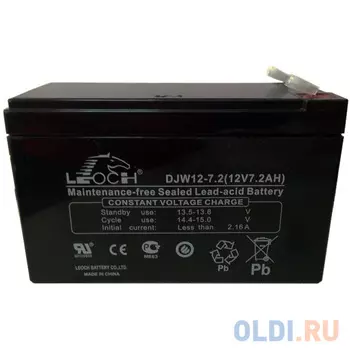 Leoch Батарея DJW12-7.2 (12V 7,2Ah)
