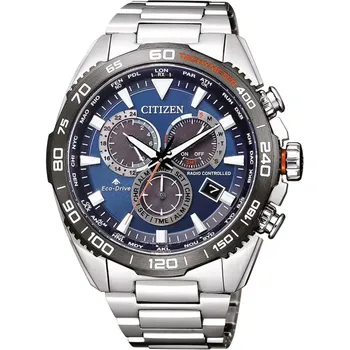 Японские наручные мужские часы Citizen CB5034-82L. Коллекция Radio Controlled