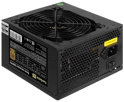 Блок питания ATX Exegate EX292157RUS-OEM-S 1000W, APFC, 80 PLUS Bronze, 120mm fan, кабель 220V с защитой от выдергивания