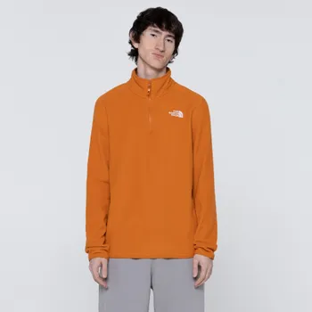Мужская флисовая кофта 100 Glacier 1/4 Zip
