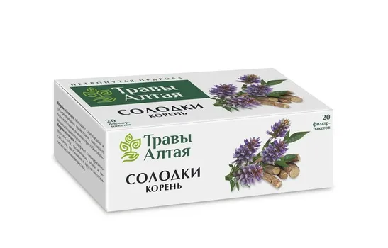 Солодки корень серии Алтай, 1,5 г, 20 шт