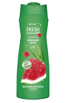 ВИТЭКС FRESH Cocktail Гель для душа АРБУЗНЫЙ ФРЕШ с соком алоэ, 500мл