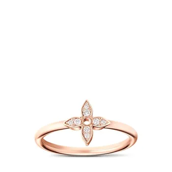 Кольцо Idylle Blossom, розовое золото, бриллианты Louis Vuitton, золотой