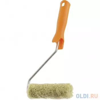 Мини-валик в сборе "Фасадные работы",110 мм,ворс 12мм,D16мм,Dруч.6мм,полиакрил,полиэстер// Сибртех