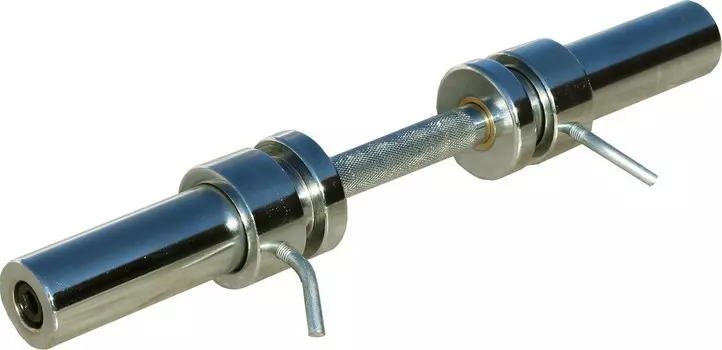 Гриф гантельный олимпийский 510 мм (замки со стопором) D50 мм Profi-Fit