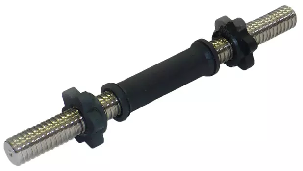 Гриф L410 мм, D30мм, замок гайка Кетлера (хром)