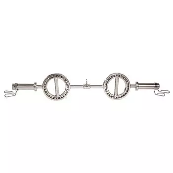 Гриф с вращающимися ручками (замки-пружины) D50 мм PROFI-FIT